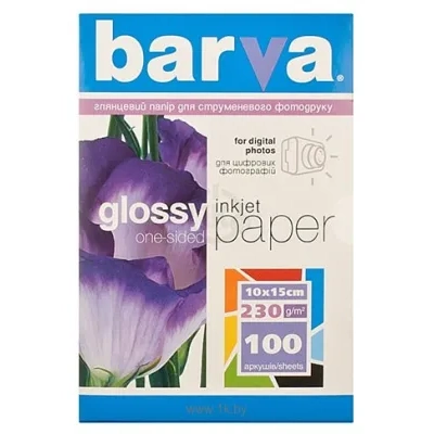Barva glyantsevaya 10x15 230 g/m2 100 l IP-C230-126