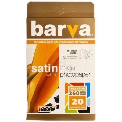 Barva satin 10h15 sm 260 g/m2 20 l