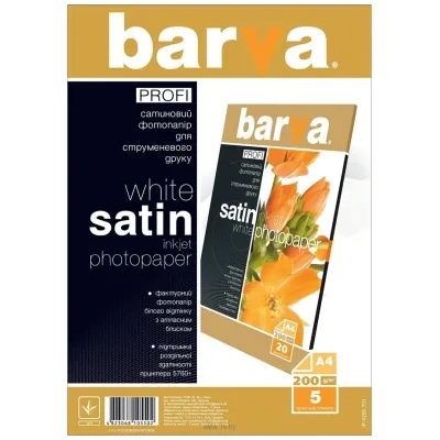 Barva Satin A4 200 g/m2 5 l