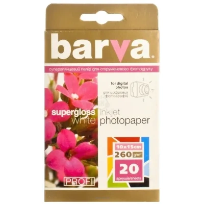 Barva superglyantsevaya 10h15 sm 260 g/m2 20 l