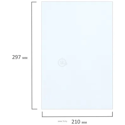 BRAUBERG A4 100 g/m2 20 l matovaya 364006 (belyiy)