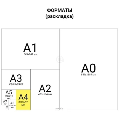 BRAUBERG A4 80 g/m2 100 l 112449 (krasnyiy)