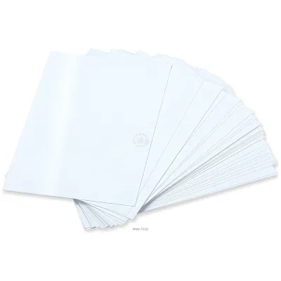 BRAUBERG A5 230 g/m2 50 l glyantsevaya 363977 (belyiy)