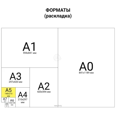 BRAUBERG A5 230 g/m2 50 l glyantsevaya 363977 (belyiy)