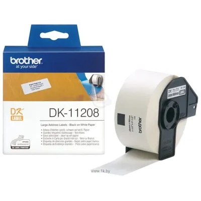 Brother DK11208 (38x90 mm, 400 sht)