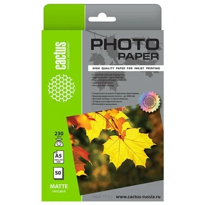 CACTUS A5 230g/m2 50 l matovyiy CS-MA523050