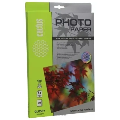 CACTUS Glyantsevaya A4 180 g/m2 50 listov