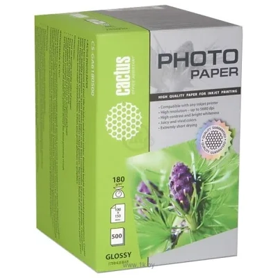 CACTUS Glyantsevaya A6 180 g/kv.m. 500 listov (CS-GA6180500)