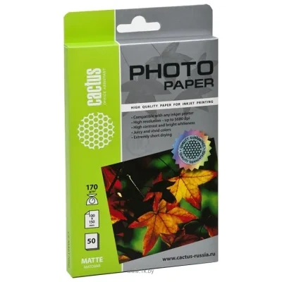 CACTUS Matovaya 10h15 170 g/kv.m. 50 listov(CS-MA617050)