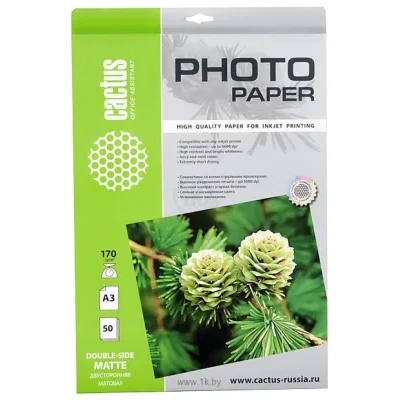 CACTUS Matovaya A3 170 g/kv.m. 50 listov(CS-MA317050DS)