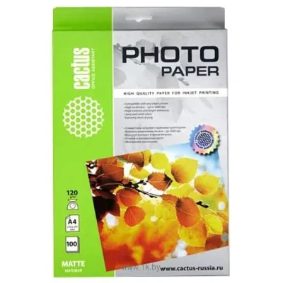 CACTUS Matovaya A4 120 g/m2 100 listov (CS-MA4120100)