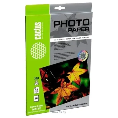 CACTUS Matovaya A4 220 g/m2 20 listov (CS-MA422020DS)
