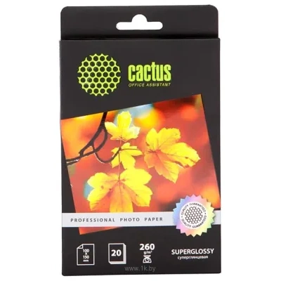 CACTUS Superglyantsevaya A6 260 g/kv.m. 20 listov (CS-HGA626020)