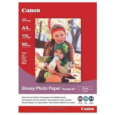 Canon Glossy Photo Paper PP-501 A4 170g/m2 100 l 0775B001