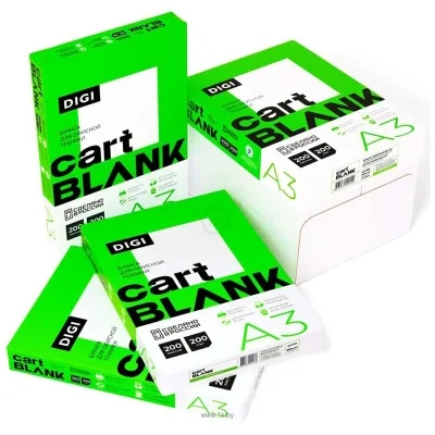 Cartblank Digi A3 200g/m2 200 l CBD200A3