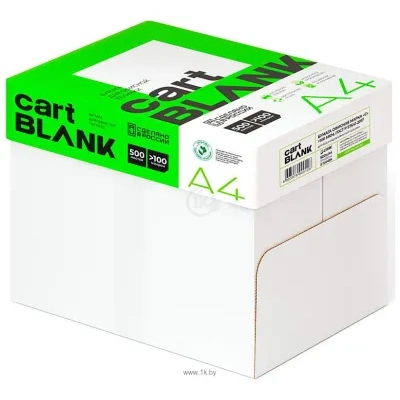 Cartblank A4 80g/m2 500 l CB80A4b