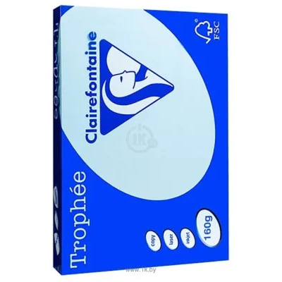 Clairefontaine Trophee A3 160 g/kv.m 250 l 1113C (goluboy)
