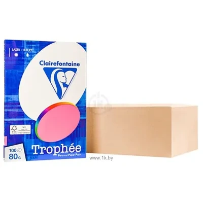 Clairefontaine Trophee A4 80 g/kv.m 100 l 4103C (svetlo-rozovyiy)