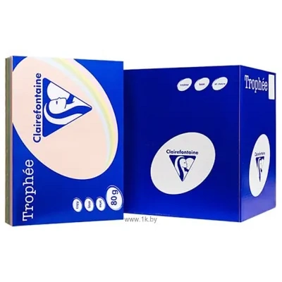 Clairefontaine Trophee A4 80 g/kv.m 500 l 1703C (mix pastel)