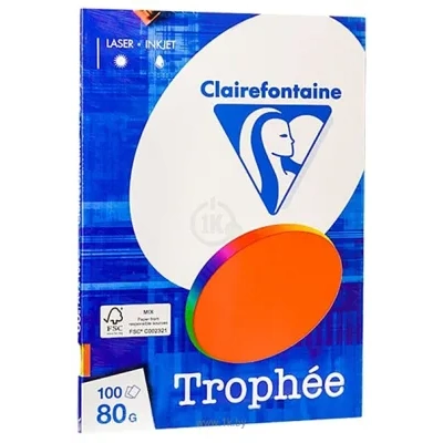 Clairefontaine Trophee A4 80 g/kv.m 500 l 1704SC (mix intensive)