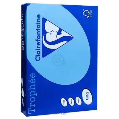 Clairefontaine Trophee A4 80 g/kv.m 500 l 1781C (yarko-siniy)