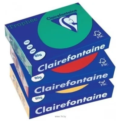Clairefontaine Trophee intensiv A4 80 g/kv.m 500 l (yarko-goluboy)
