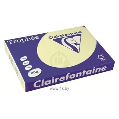 Clairefontaine Trophee pastel A4 80 g/kv.m 100 l (kremovyiy)