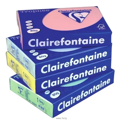 Clairefontaine Trophee pastel A4 80 g/kv.m 500 l (kremovyiy)